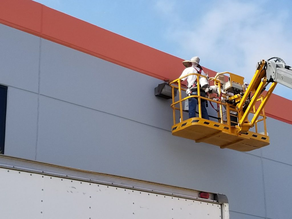 commercial warehouse painters