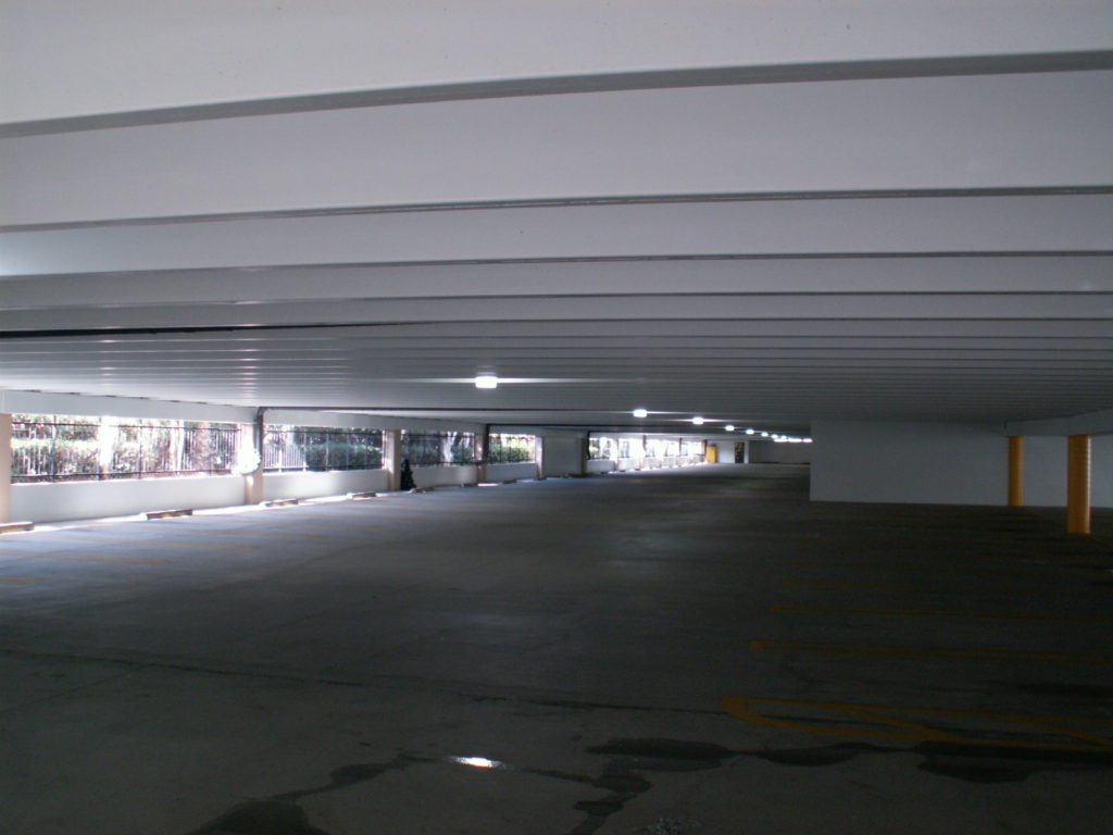 Commercial parking structure painters Los Angeles