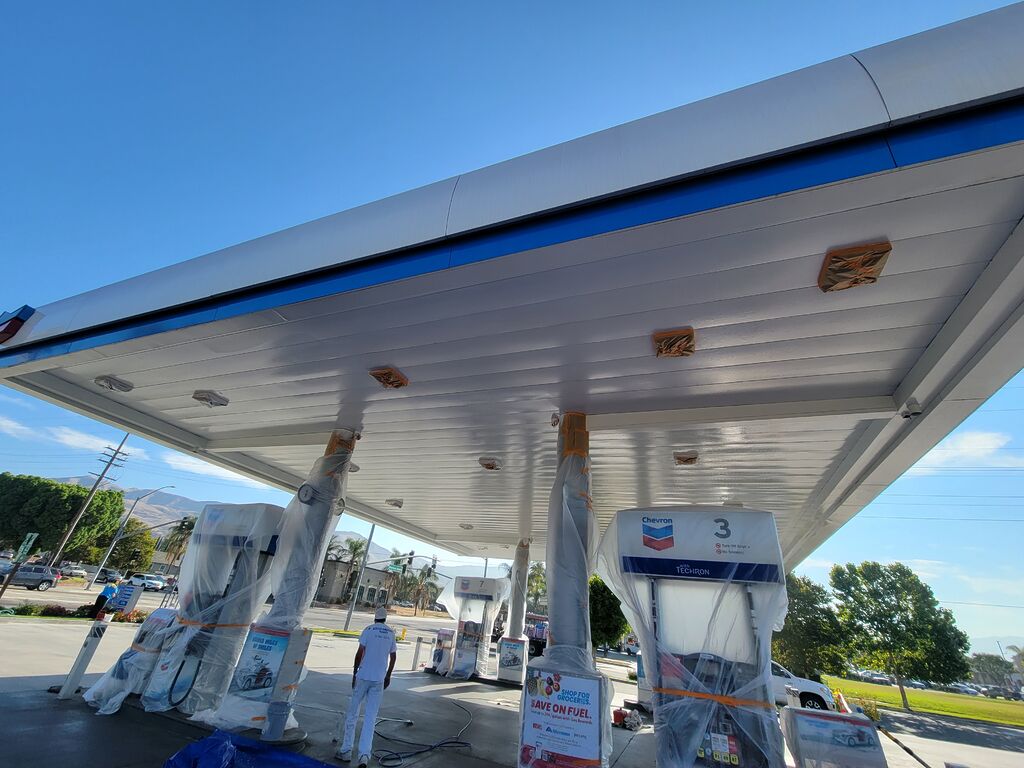 gas station painters Fillmore